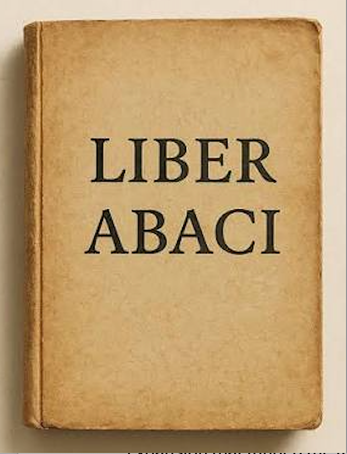 Liber Abaci — the 1202 mathematical work by Leonardo Bigollo Pisano
